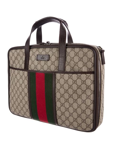 gucci laptop bag men's|Gucci bag men backpack.